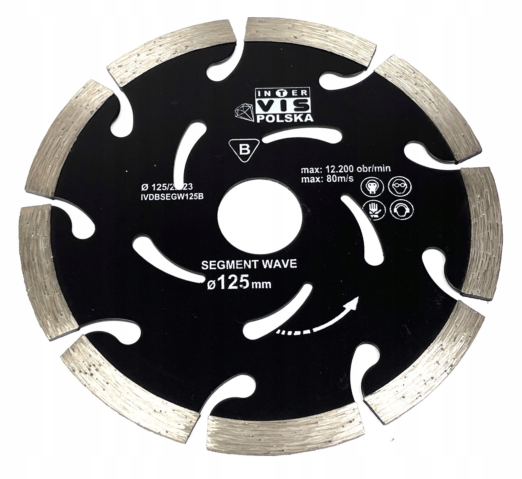 

Tarcza Diamentowa Segmentowa 125mm Do Kostki