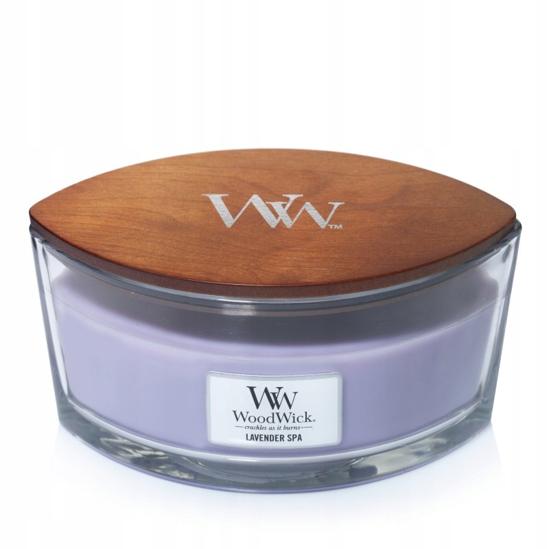 WoodWick Vonná svíčka Lavender Spa 453,6 g Elipsa