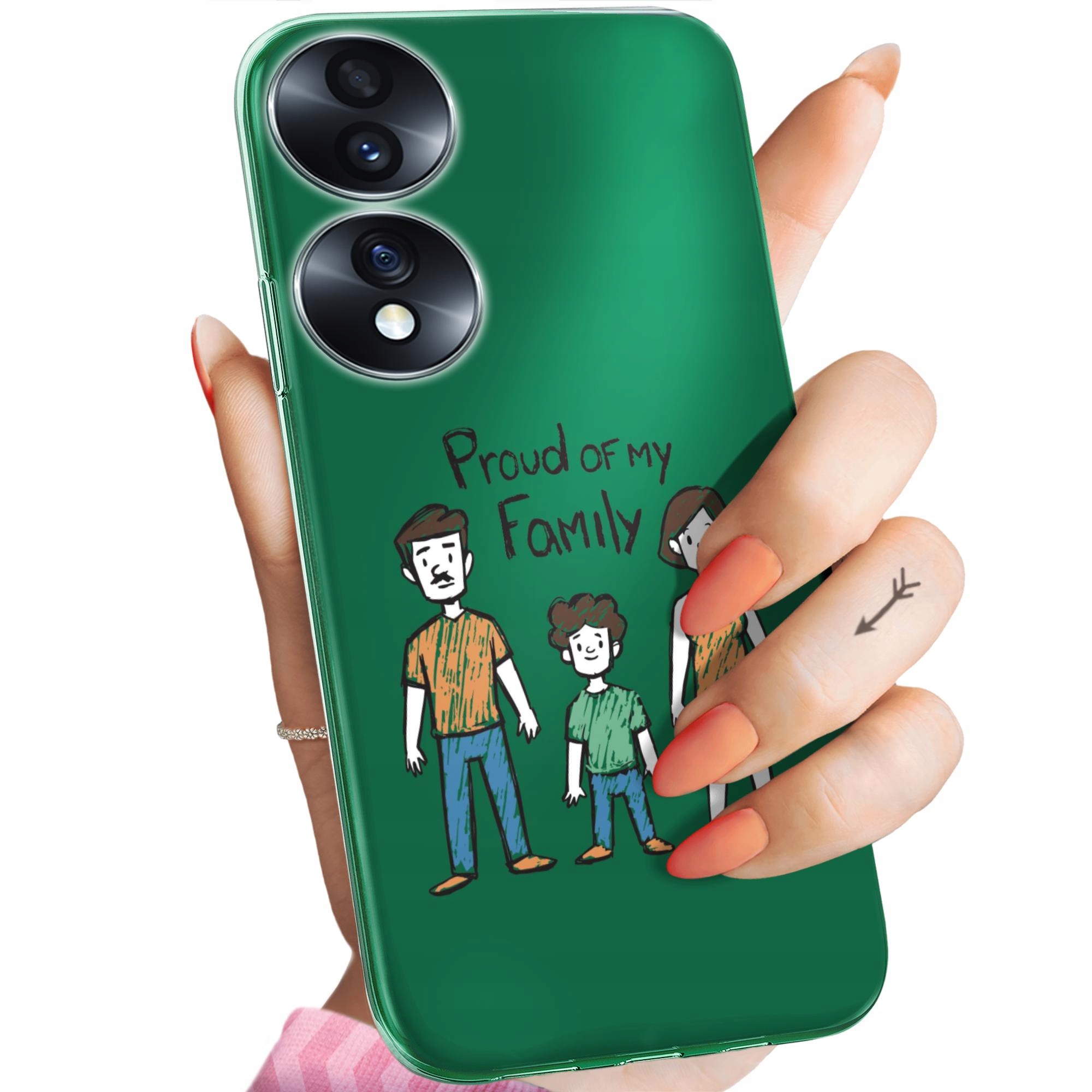 Etui Do Honor 70 Rodzina Familia Dom Obudowa Pokrowiec Case