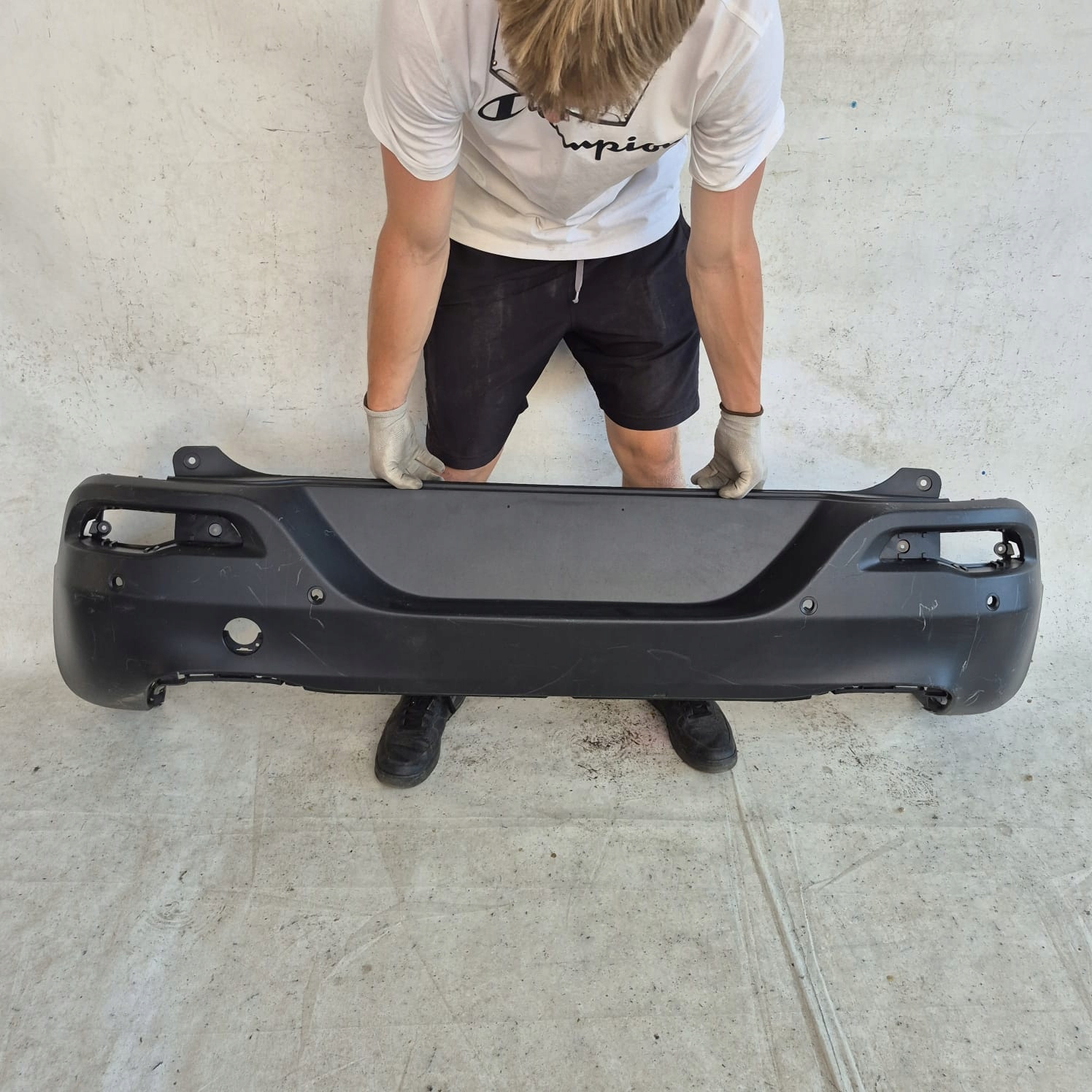 JEEP CHEROKEE V KL 13- bumper rear part rear PDC