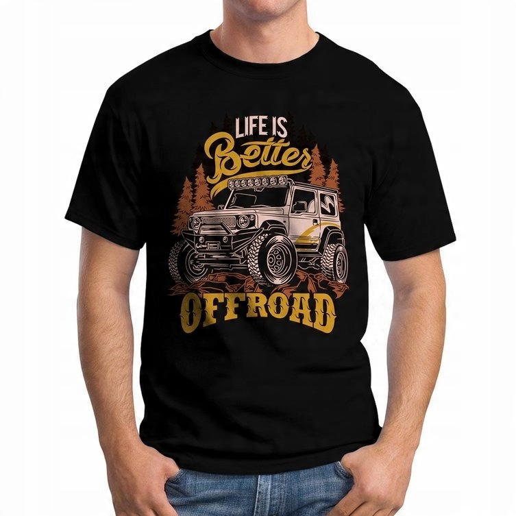 

Koszulka Motoryzacyjna 4X4 Off Road Adventure S