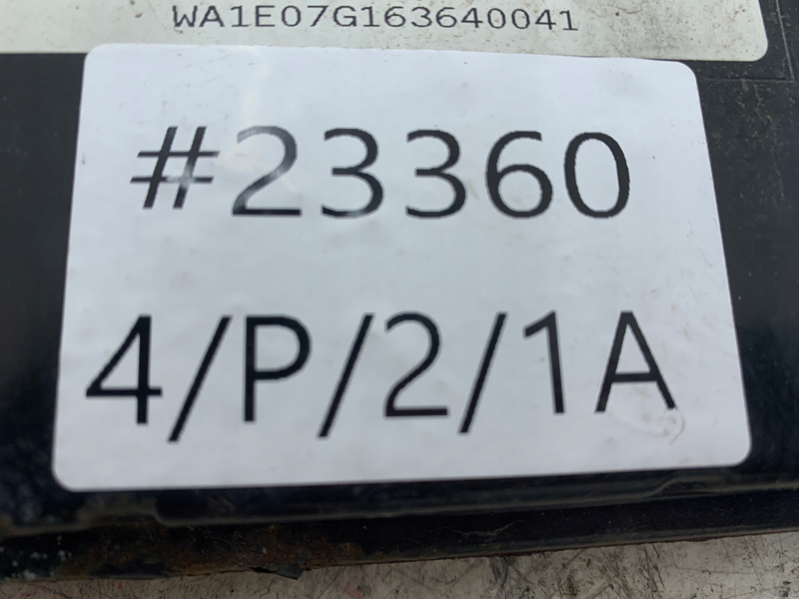 DAEWOO KALOS control unit of the engine 9643559