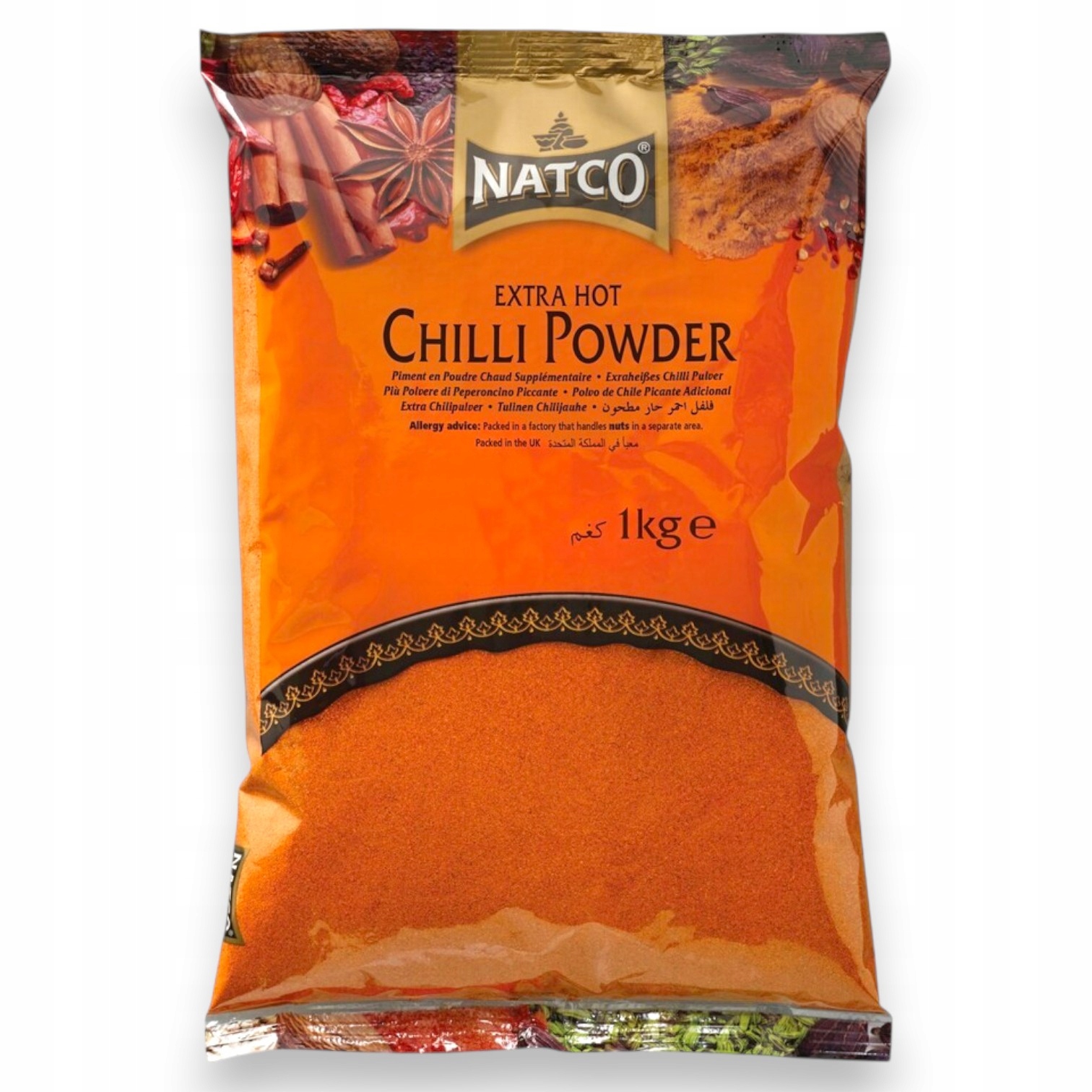 Chilli Powder mleté chilli 1kg Natco