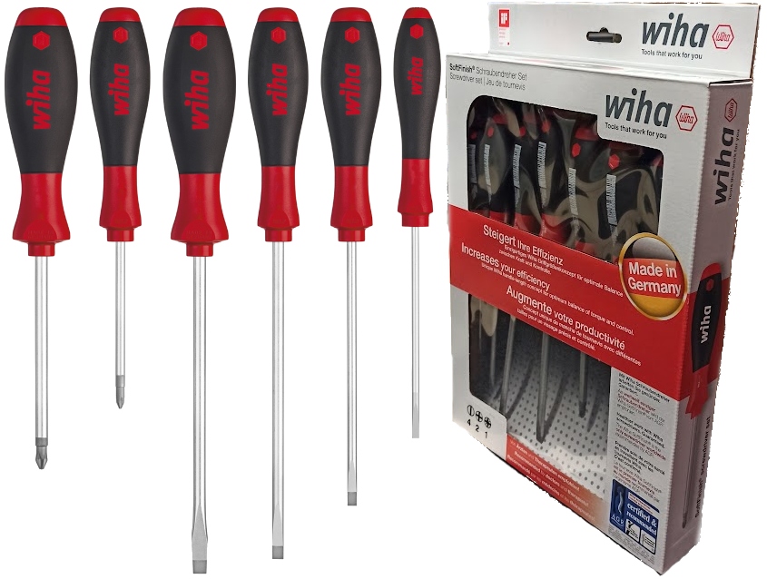 

Zestaw Wkrętaków Wiha 7el. SoftFinish Made In Germ