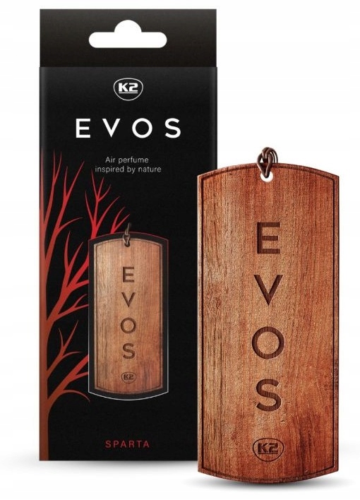 K2 Evos Sparta Drewniana zawieszka zapachowa