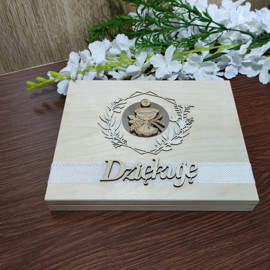 Podziękowanie I Komunia Święta DZIADKÓW CHRZESTNEJ Rodzaj inny