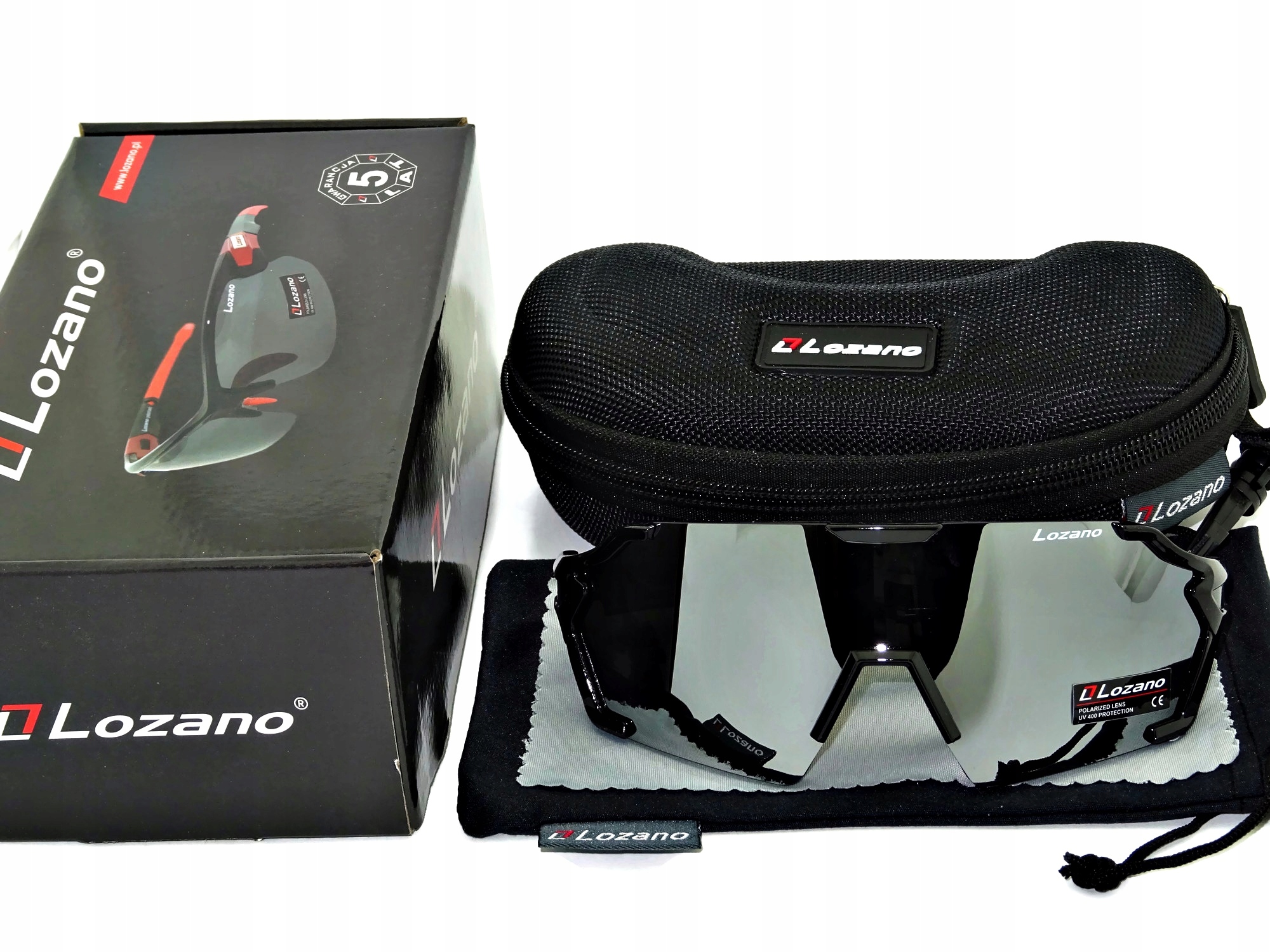 Sportovní brýle Lozano Polarizační Sluneční Plachetní Uv Velké