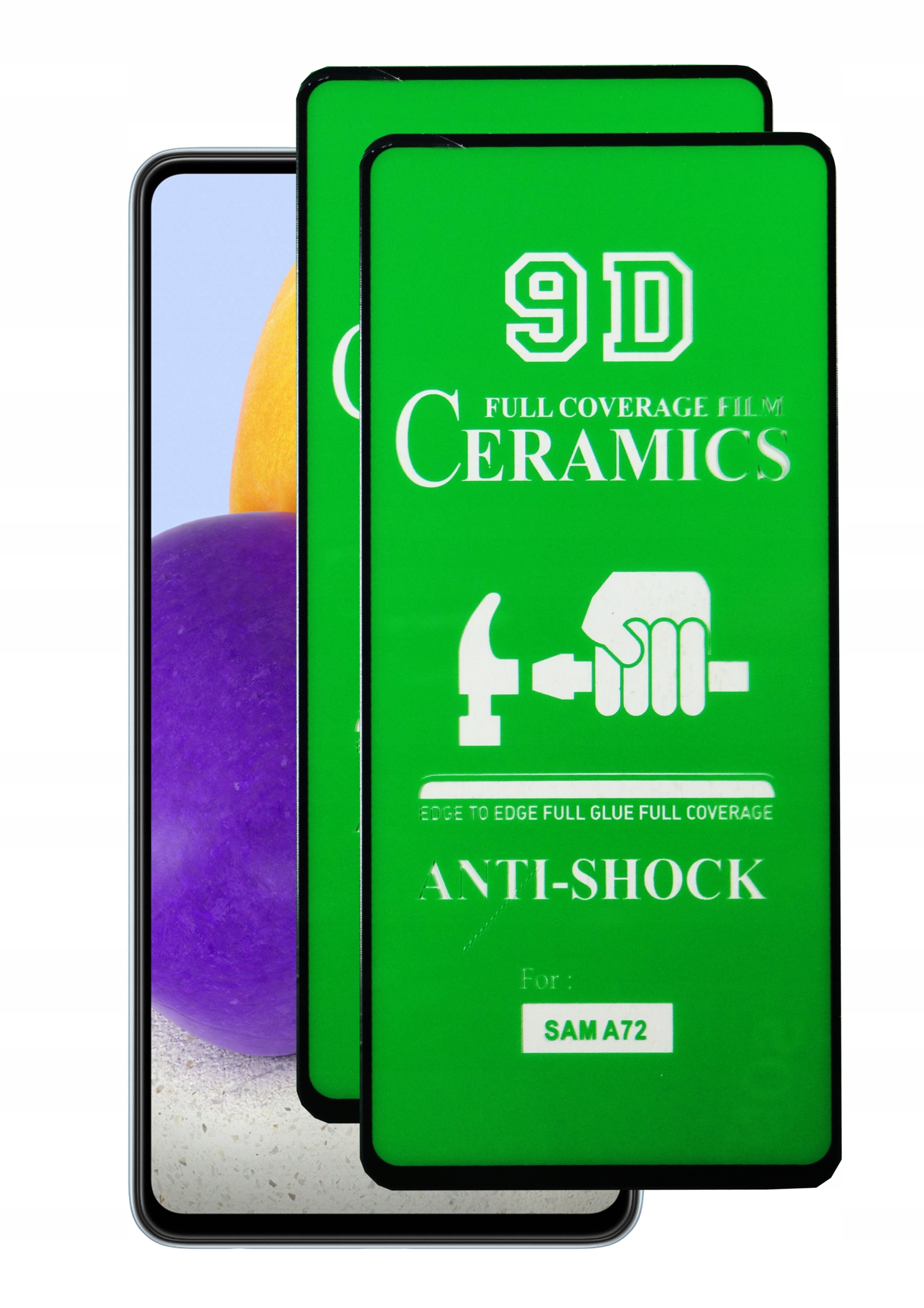 

Szkło Hybrydowe Ceramic do Samsung Galaxy A72 2X