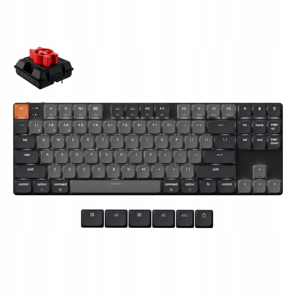 Keychron K1 Qmk Bezdrátová Mechanická Klávesnice Verze 6 K1X-A1