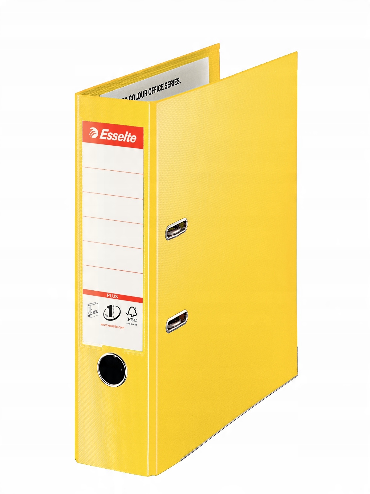 

Segregator Esselte Vivida Plus A4/80 No.1 żółty