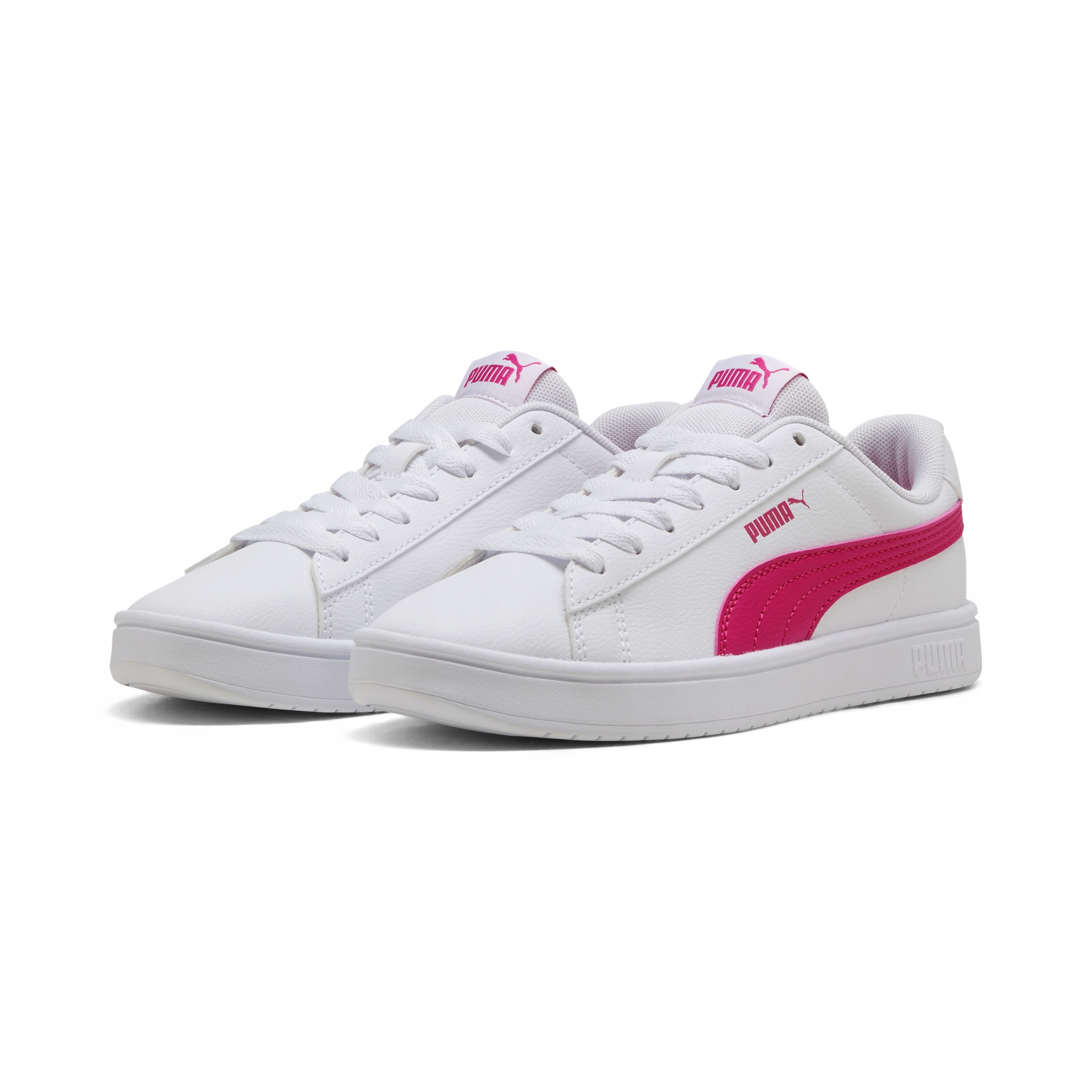 pro mládež sportovní boty Puma Rickie Classic Jr 39425224 bílo růžové 39