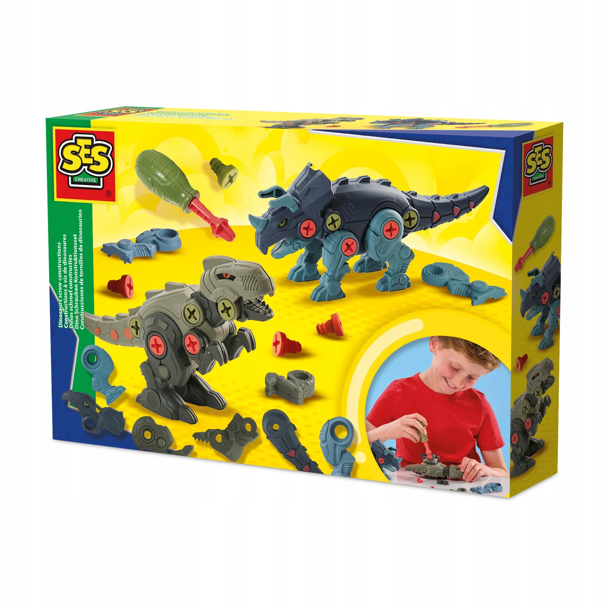 SES Dinozaury do skręcania