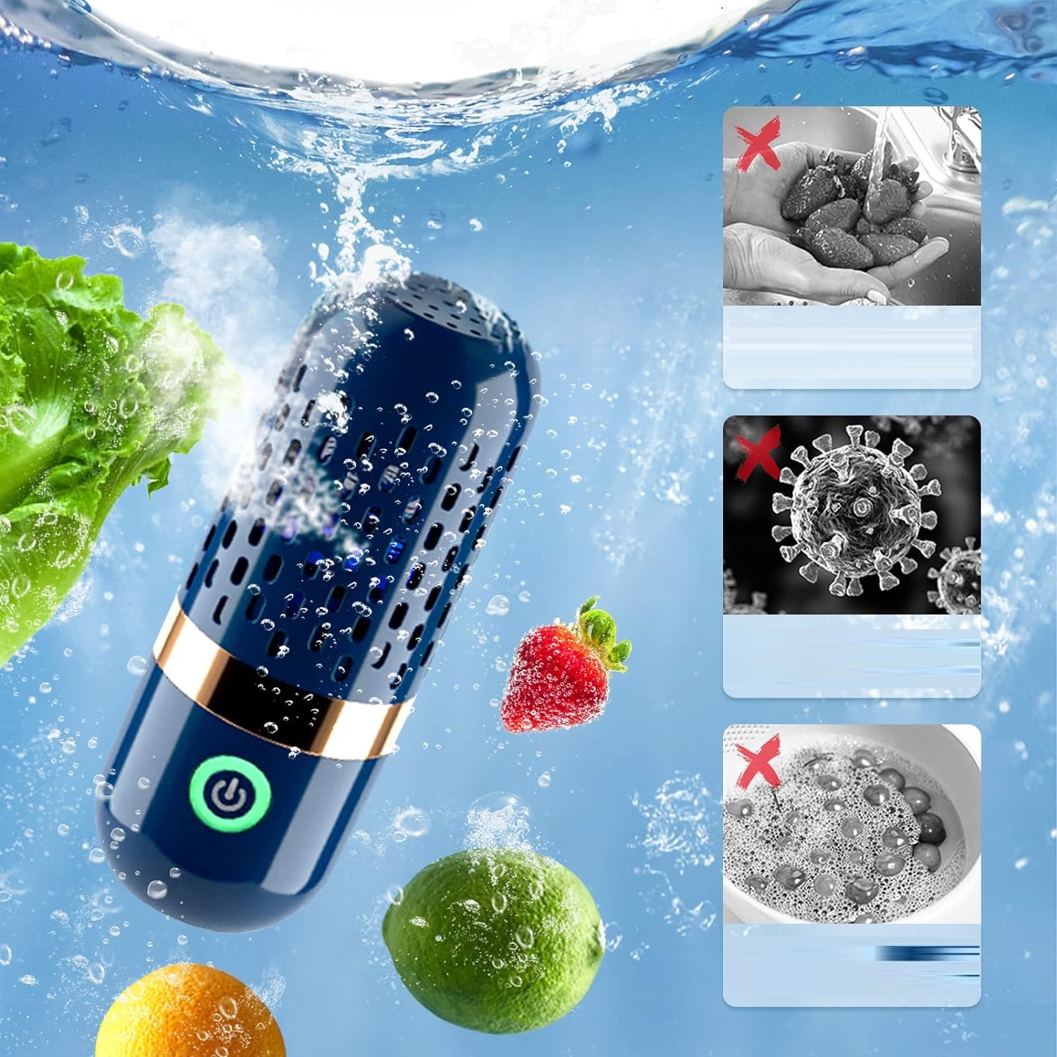 MYJKA DO ŻYWNOŚCI OZONATOR DO MIĘS RYB WARZYW HIT Model MYJKA ULTRADŹWIĘKOWA