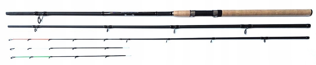 FEEDER 3,60 m FALCONS 180g KOŁOWROTEK 10 BALL SYGNALIZATOR ŻYŁKA KOSZYK Marka FL