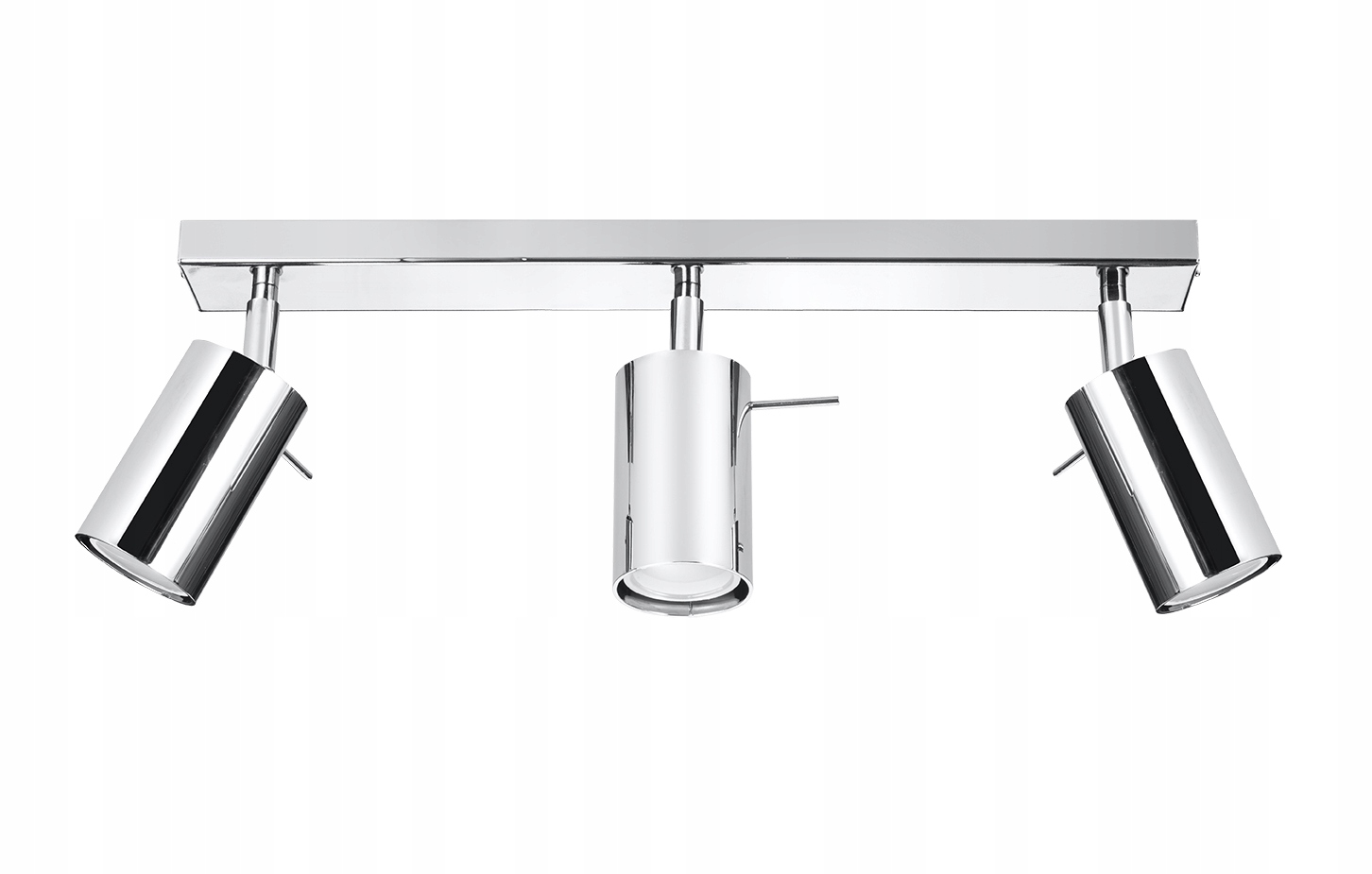 NOWOCZESNA LAMPA PLAFON RING 3 CHROM