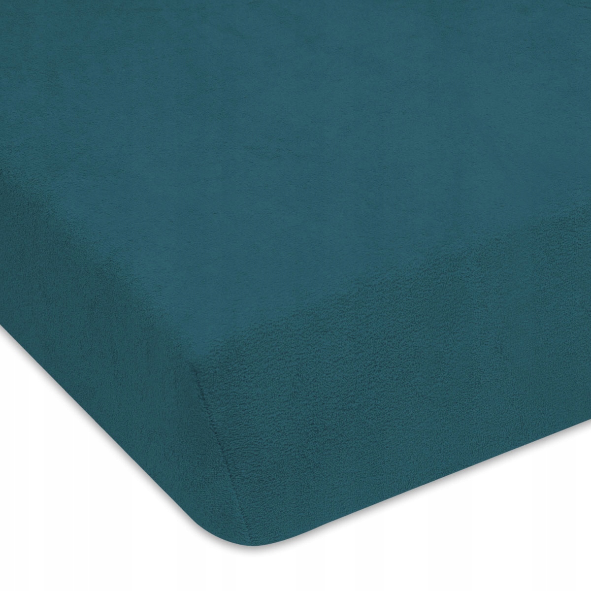 

Prześcieradło 100x200 cm Butelkowa Zieleń Frotte