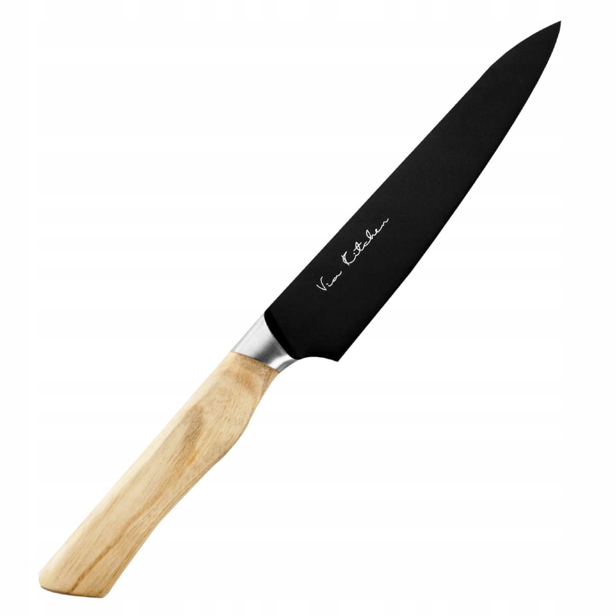 Satake Black Ash Japonský ostrý kuchynský nôž Univerzálny 56-58 Hrc 13,5 cm