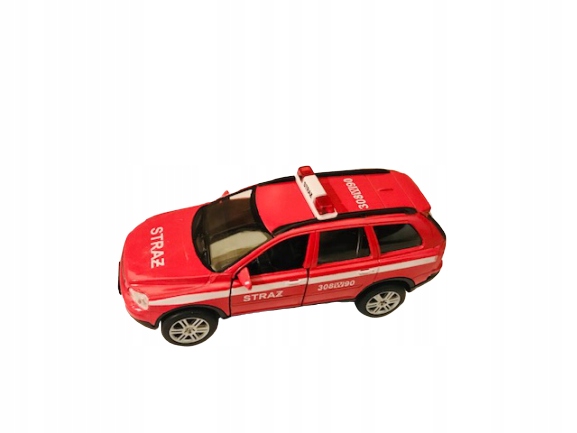 auto metalowe STRAŻ POŻARNA światło / dźwięk |  HKG016 — 5