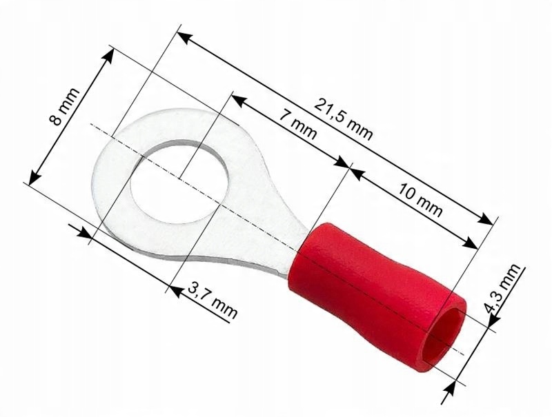 

Konektor oczkowy M3 10szt.