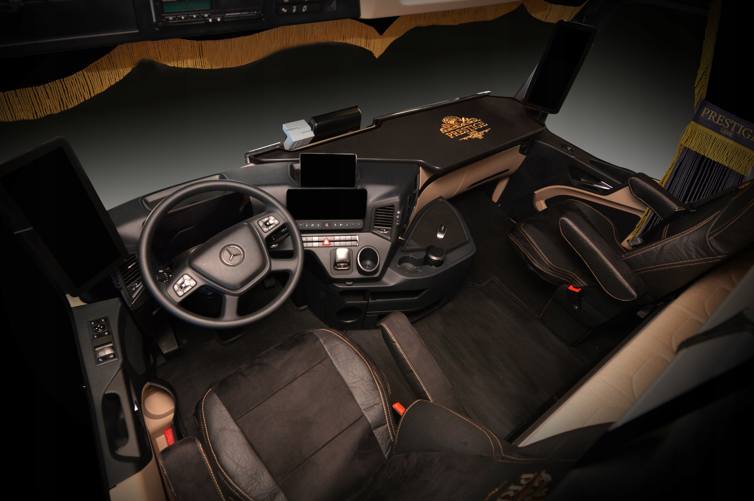 Dywaniki PRESTIGE LINE Mercedes MP4 MP5 Eco skora Brand other