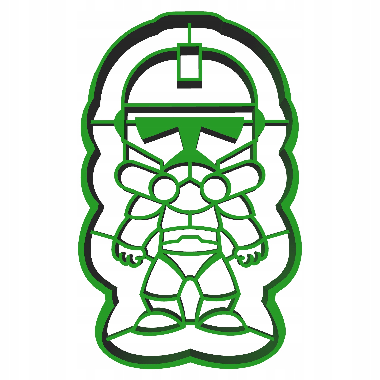 

Foremka Wykrawacz Gwiezdne Wojny Clone Trooper