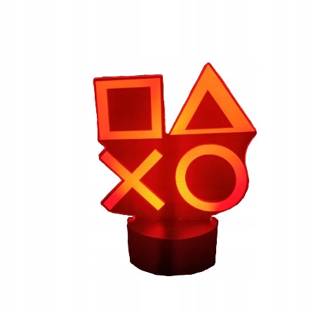 

Lampka Nocka 3D Dla Graczy Guziki Playstation Pion