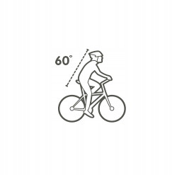 Siodło rowerowe MONTE GRAPPA CITYLINE DAMSKIE BRĄZ Model SIM1903