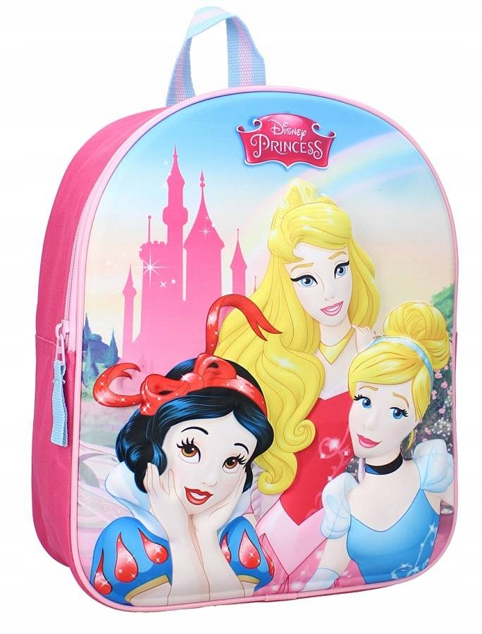 

Disney Princess Księżniczki Plecak Plecaczek 3D