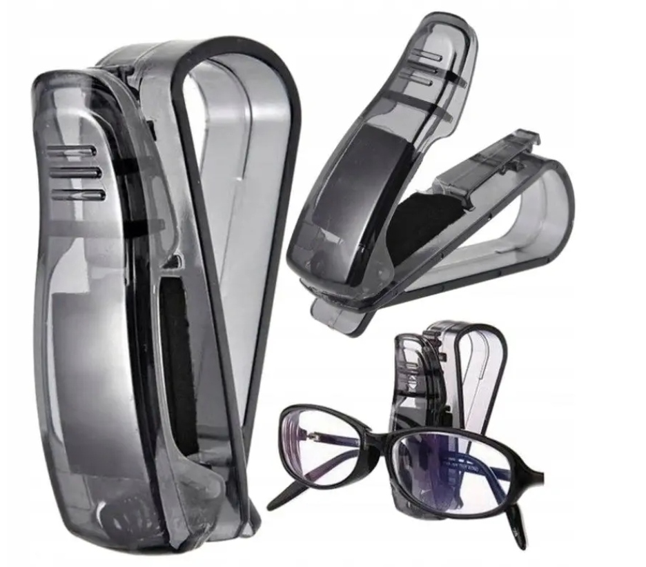 UCHWYT NA OKULARY DO AUTA SAMOCHODU KLIPS