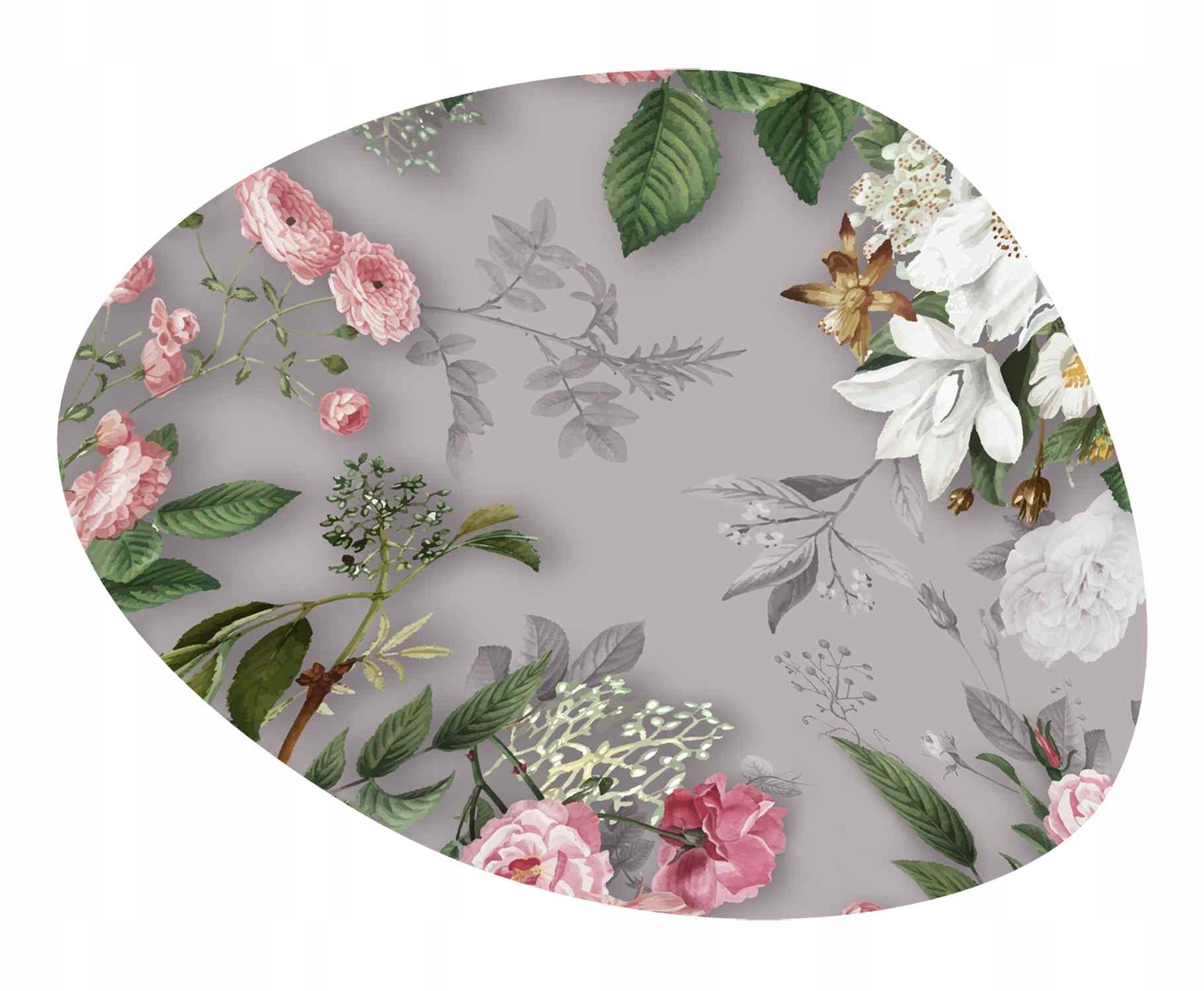 

Podkładka na stół gruba Oval Melanie Grey