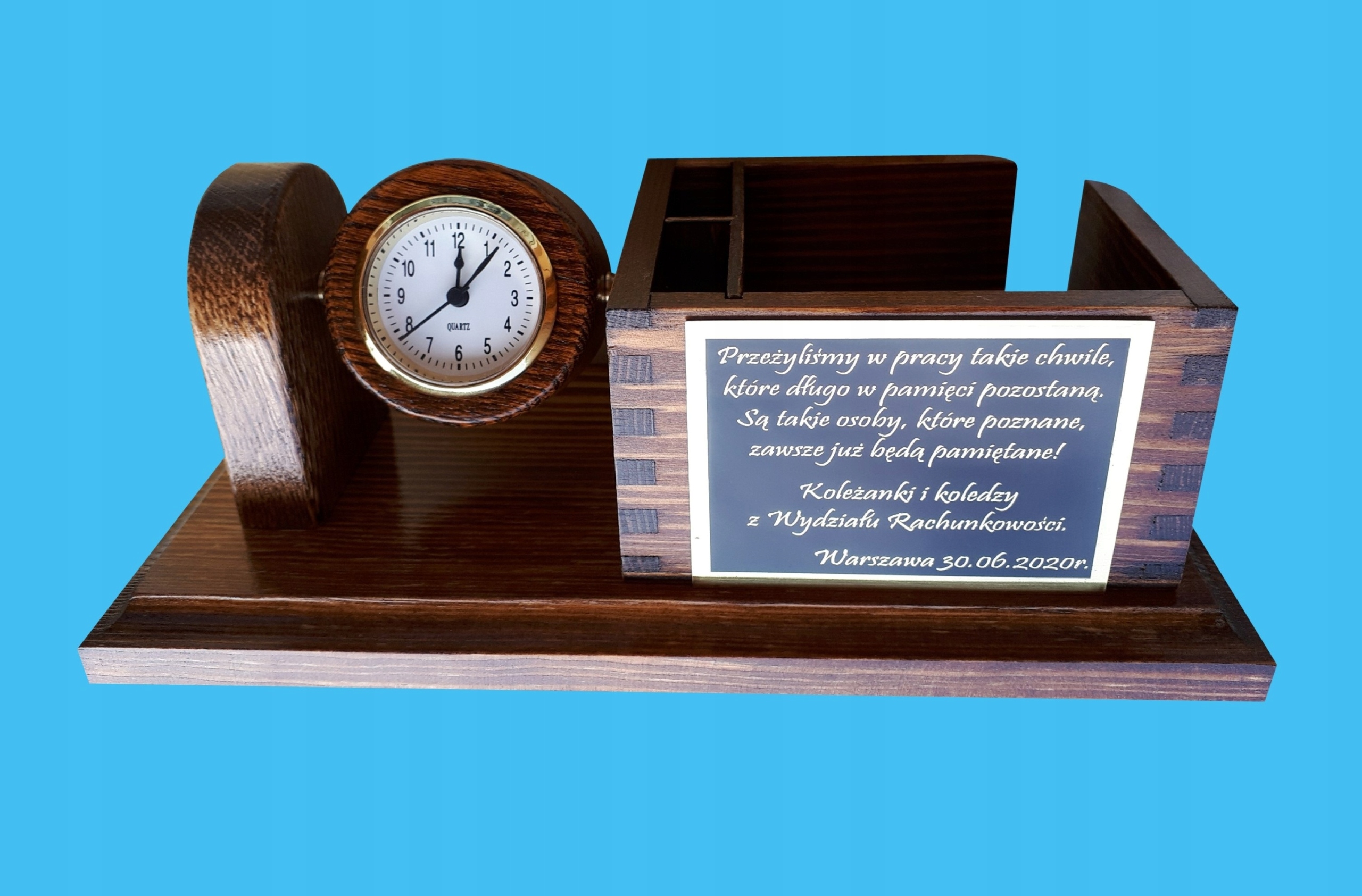 ORGANIZER NA BIURKO NA DŁUGOPISY I KARTECZKI Kod producenta 01