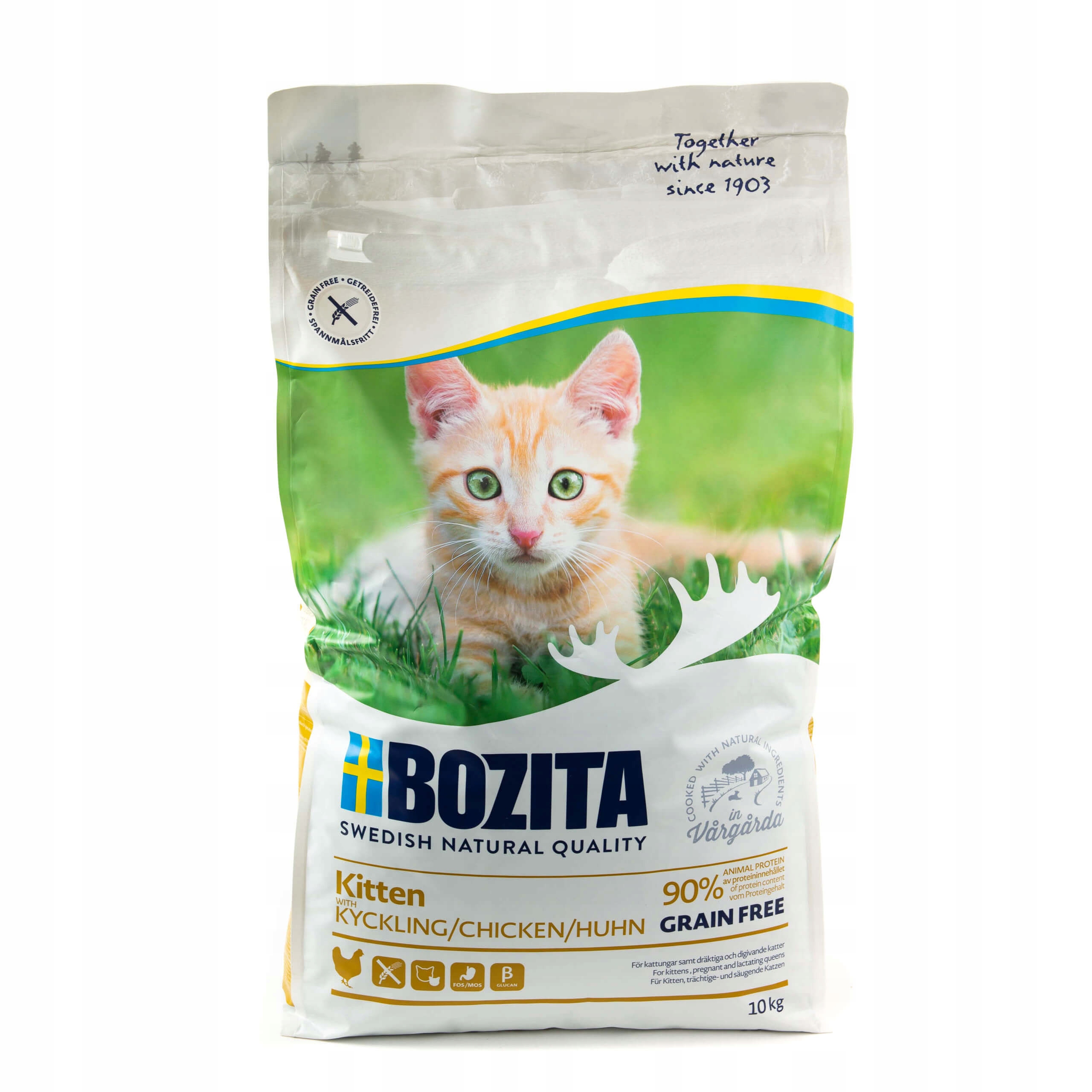 Bozita Kitten Grain Free Chicken karma dla kociąt 10kg