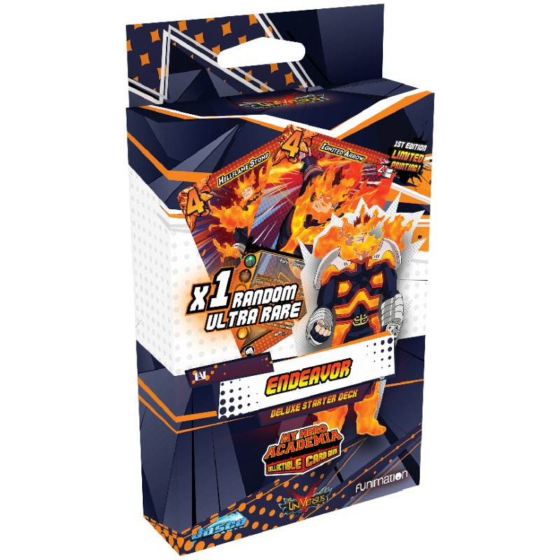 My Hero Academia Ccg: Endeavor Deluxe Starter Deck