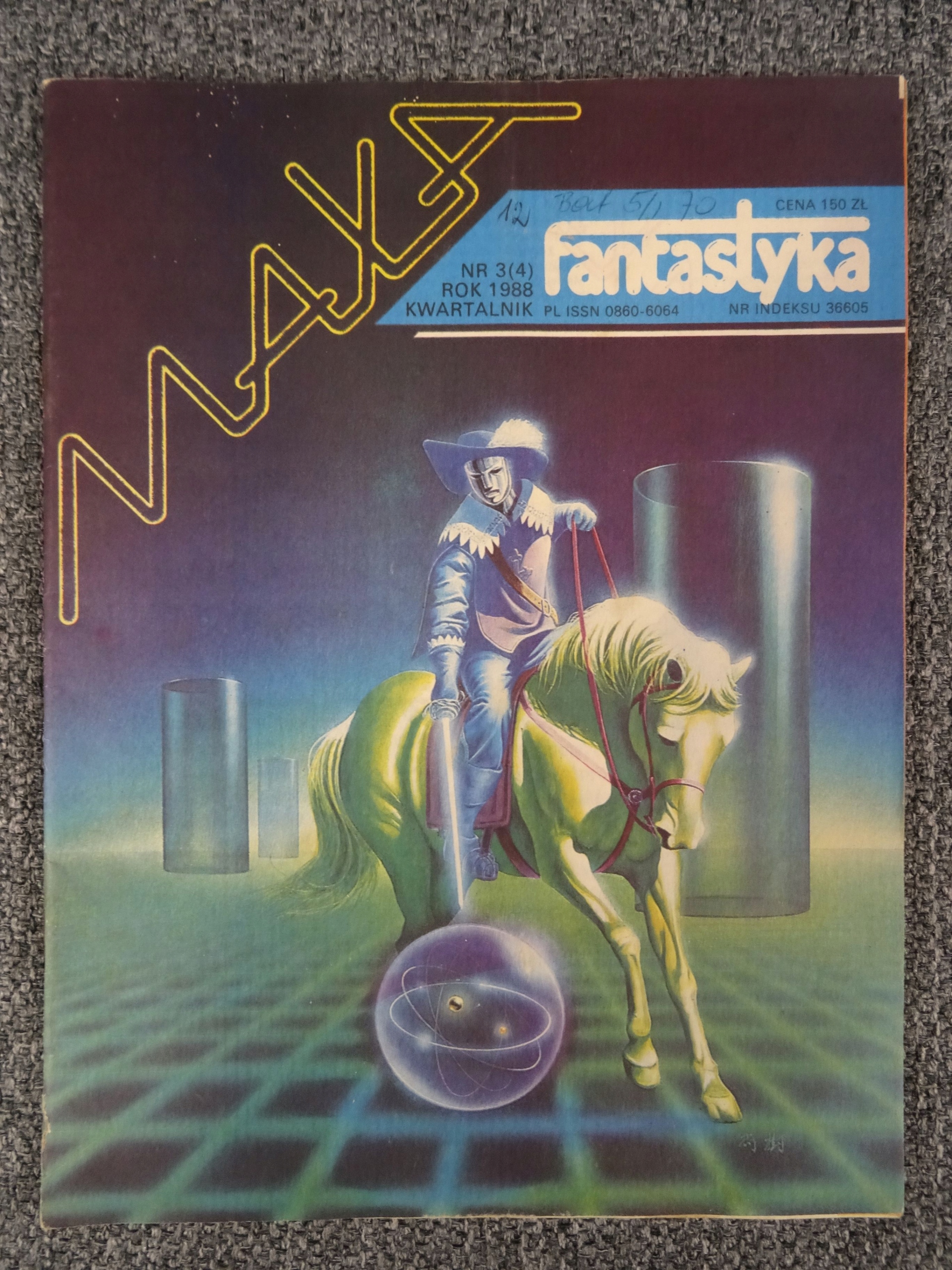 MAŁA FANTASTYKA 1988r numer 3 ISSN 08606064