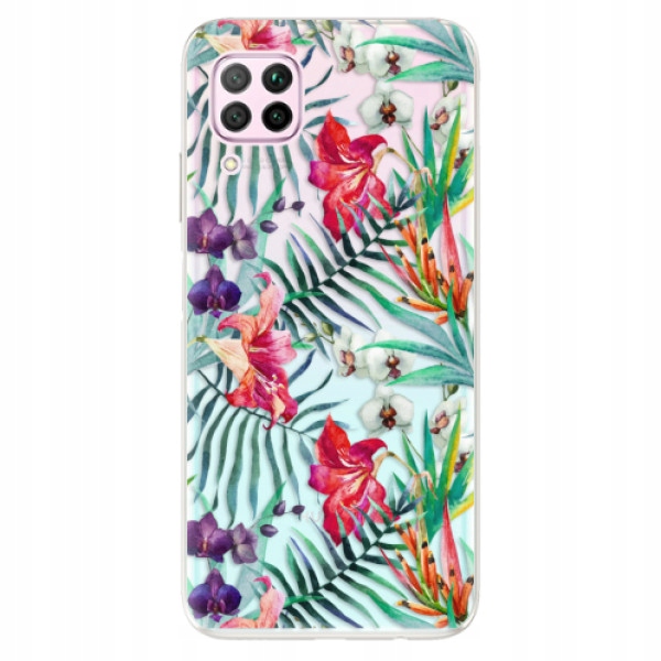 Silikonowe etui iSaprio Flower Pattern 03 do Huawei P40 Lite