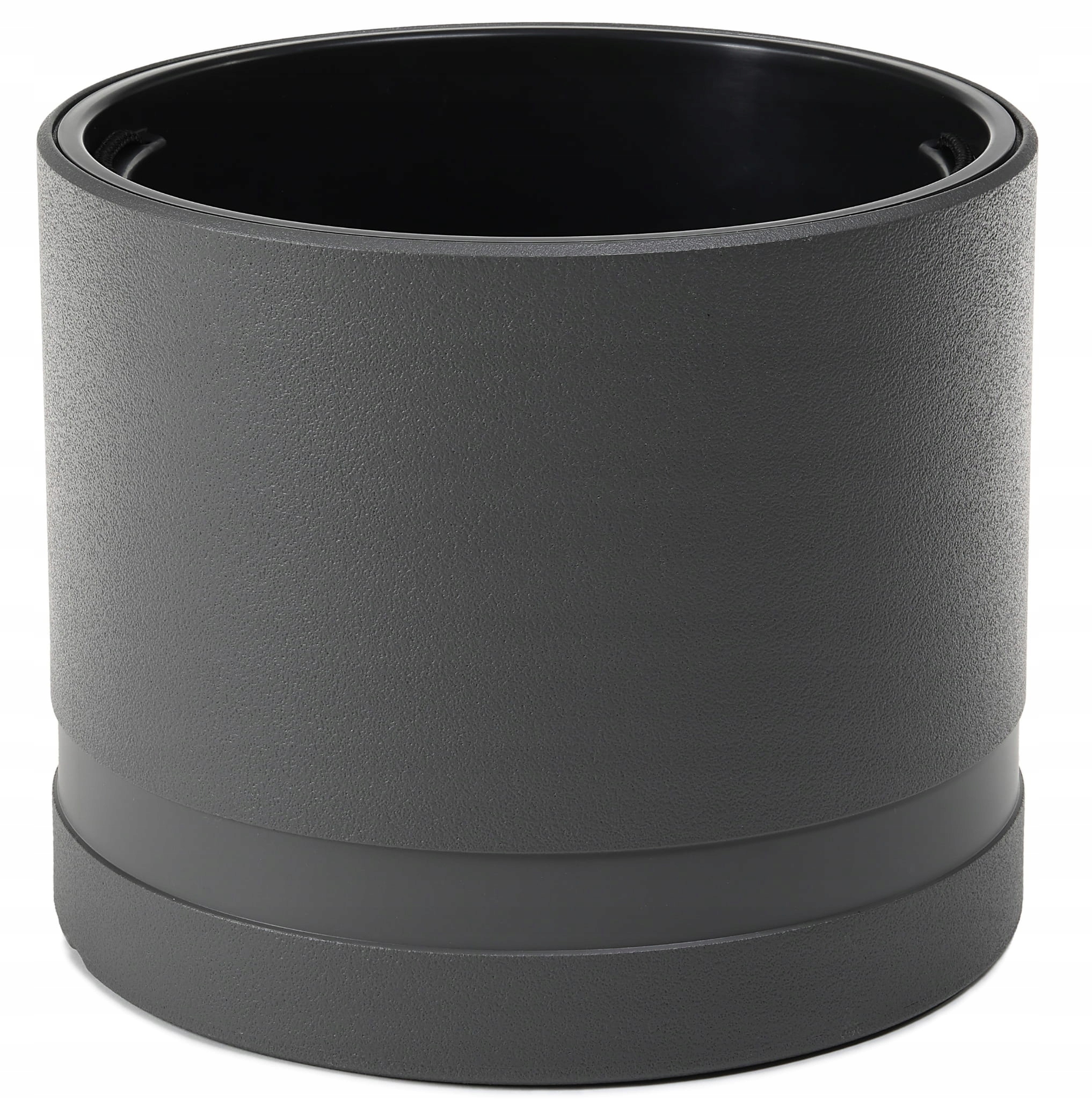 Donica Osłonka Koma Walec Antracyt śred-43,3cm wys-37,8cm Lamela wkład