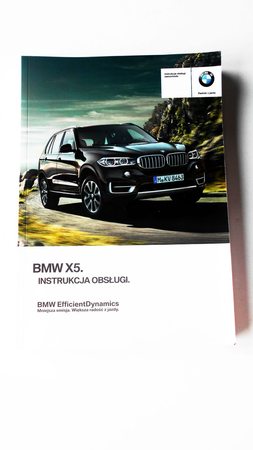 INSTRUKCJA OBSŁUGI POLSKA NOWA BMW F15 01402910946