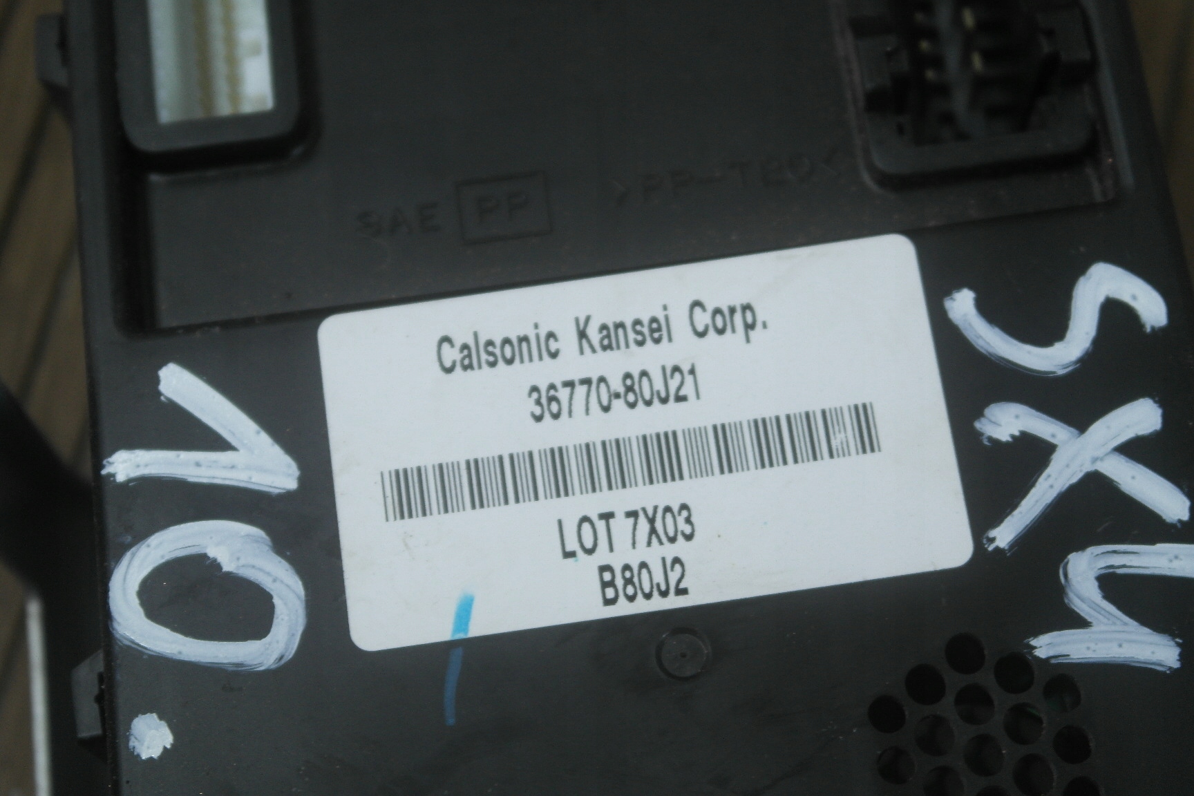 SUZUKI SX4 SEDICI 06-13 module control unit BCM 36770-80J21 OE