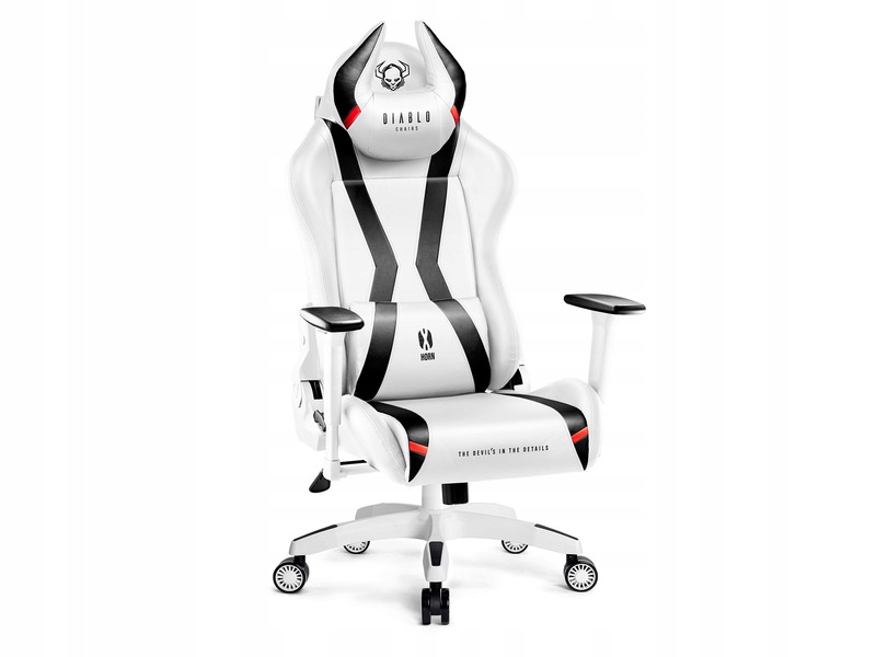 

Fotel Diablo Chairs X-Horn 2.0 (XL) Biało-czarny