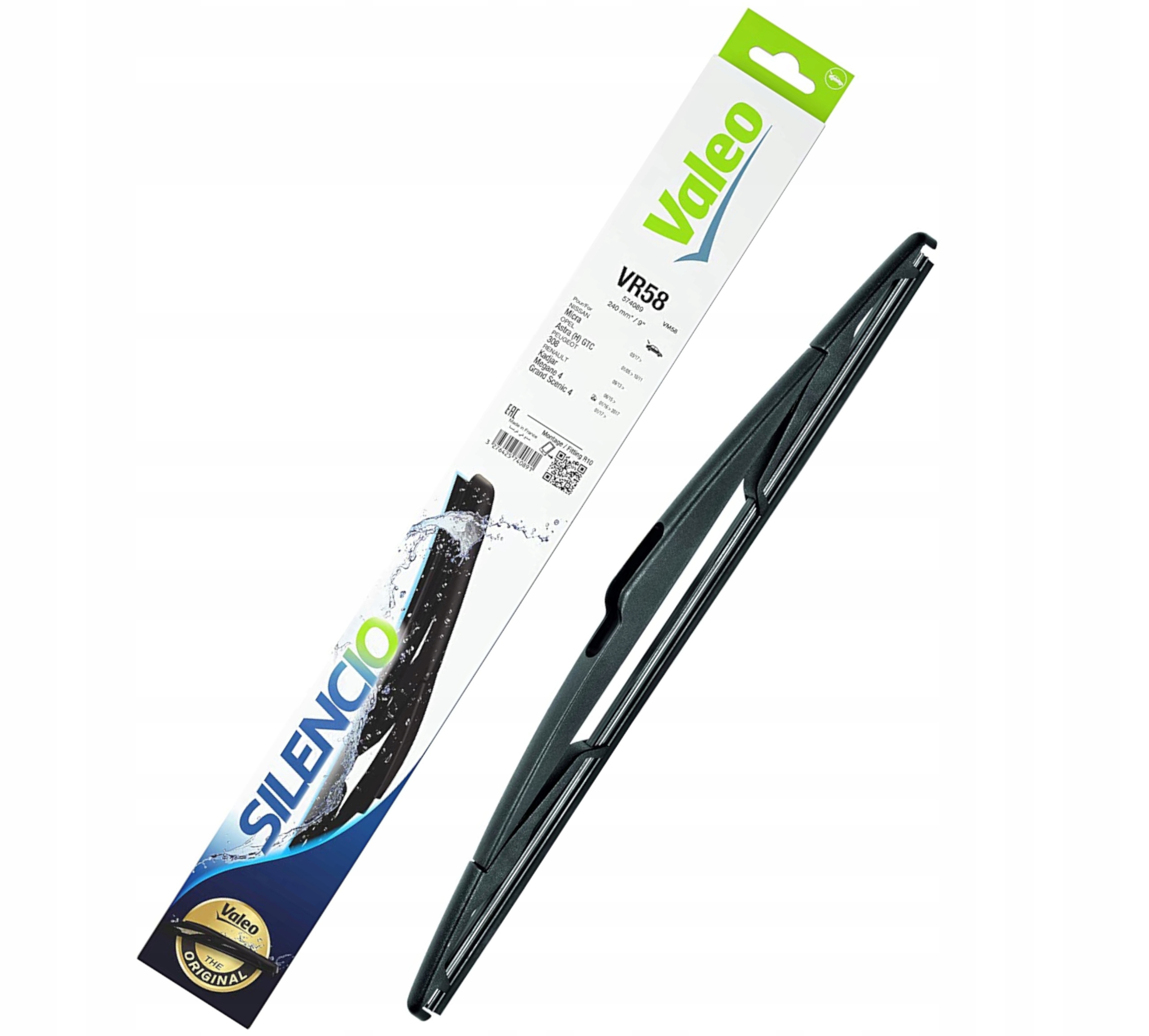 

Wycieraczka tył Valeo Silencio VR58 240mm