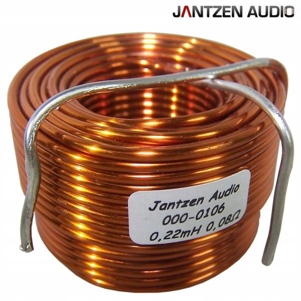 Vzdušná cievka Jantzen Audio 2 mH 0,328 ohm dr.1,8 mm priemer 66 d.60 mm