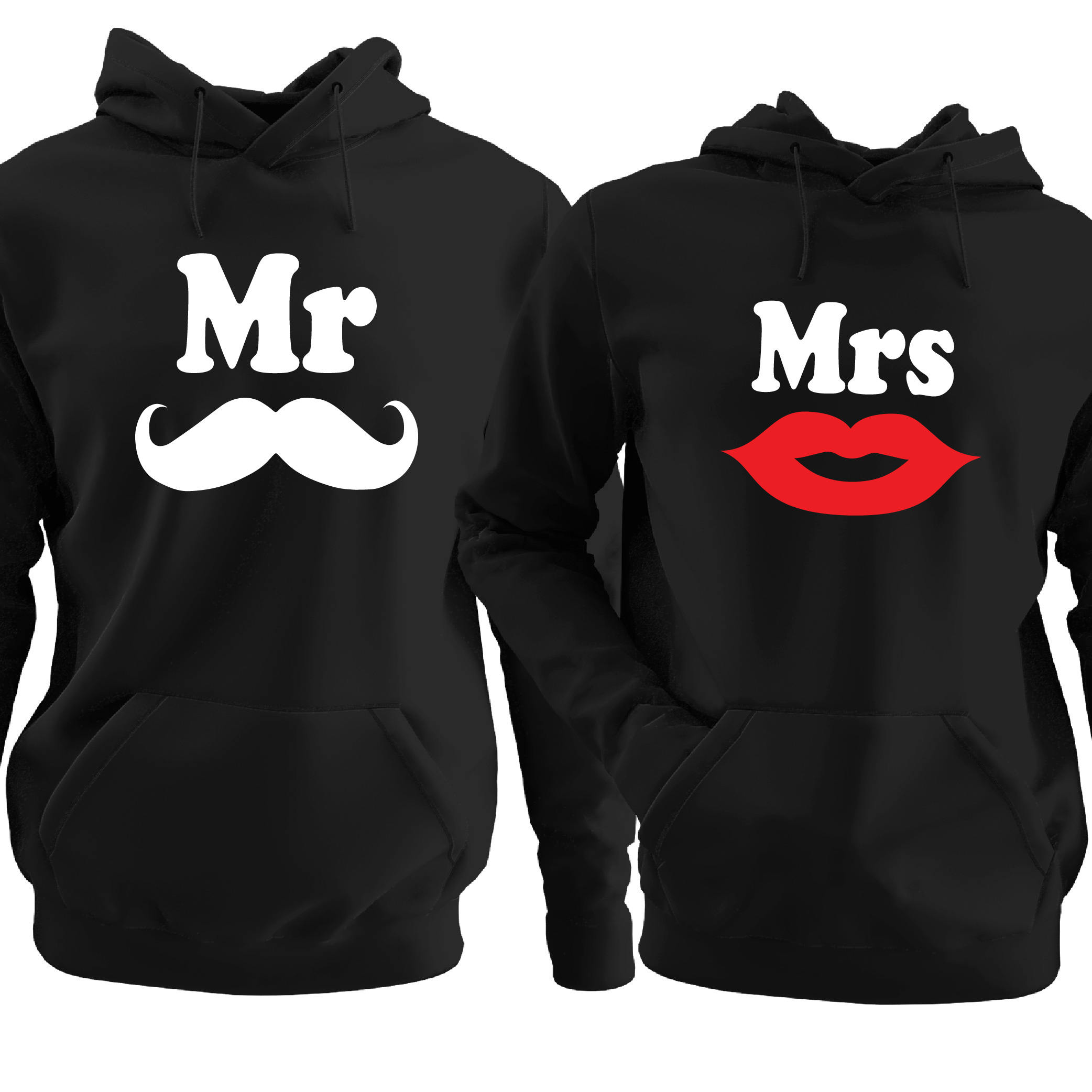 

Bluza Walentynki Mr Mrs Z Nadrukiem Zestaw Prezent