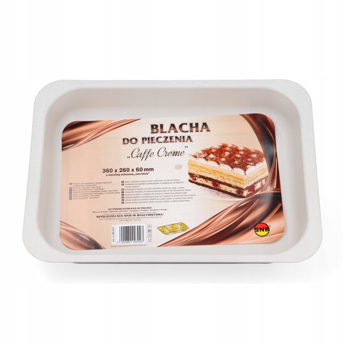 

Forma do Pieczenia chleba Blacha Snb Polska