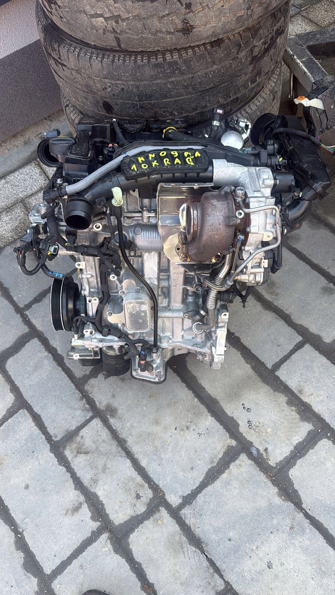 engine complete PEUGEOT 10XRAB PSA HN09 3TYSKM