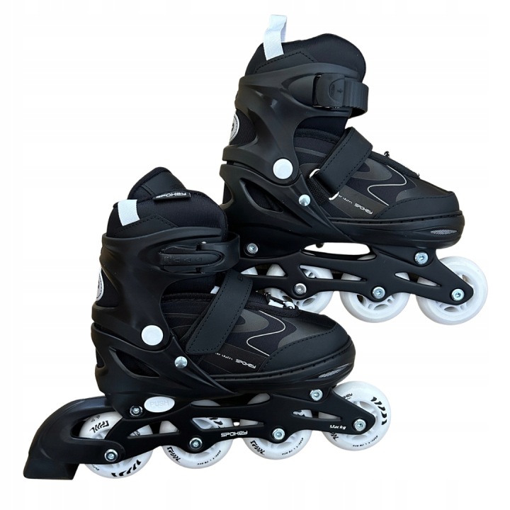 Kolečkové Brusle Spokey s nastavitelnými kolečky 34-34 Pu 82A ABEC-7 do 60 kg