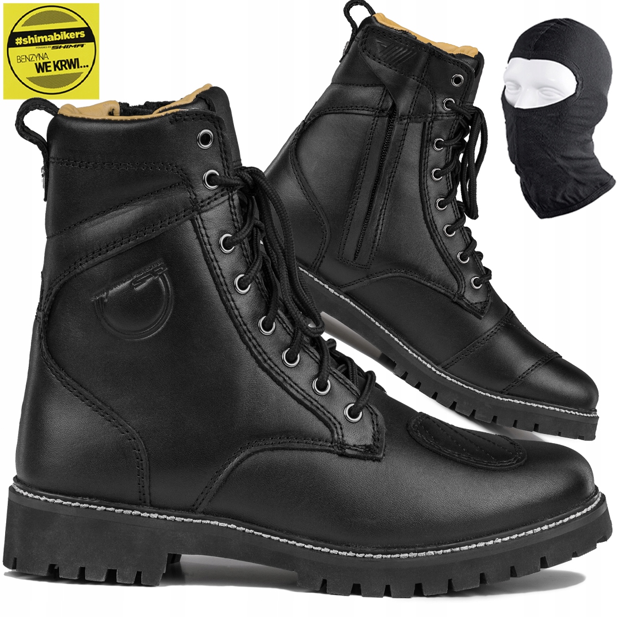 Motocyklové Topánky Shima Thomson Black Dámske Kožené Štýlové Darčeky