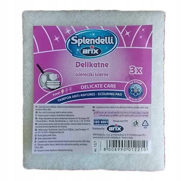 

Arix Splendelli Czyściki Ścierne Białe 3szt T1221.