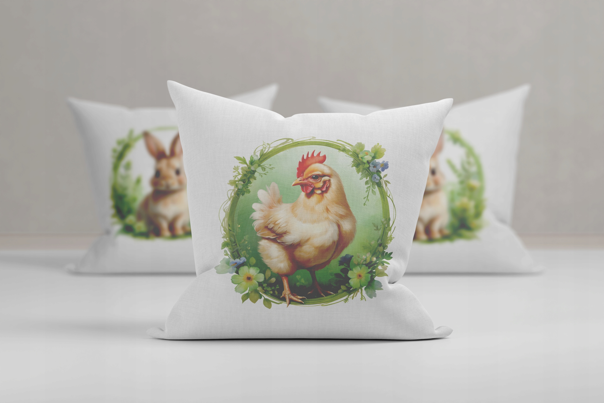 POSZEWKA POSZEWKI NA PODUSZKĘ ŚWIĘTA WIOSNA WIELKANOC DOMU WYSTRÓJ PREMIUM Pojemność 330 ml