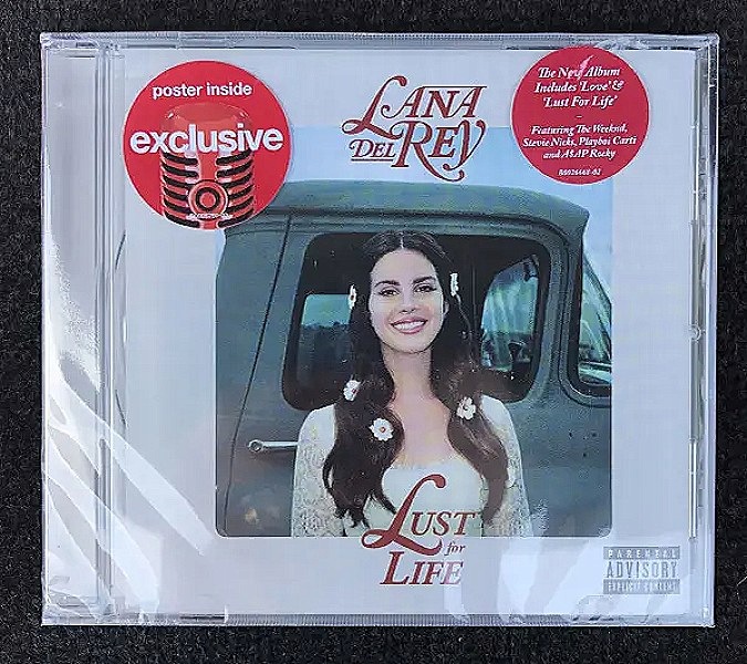 CD Lana Del Rey: Lust For Life Us Target Exclusive Poster Inside