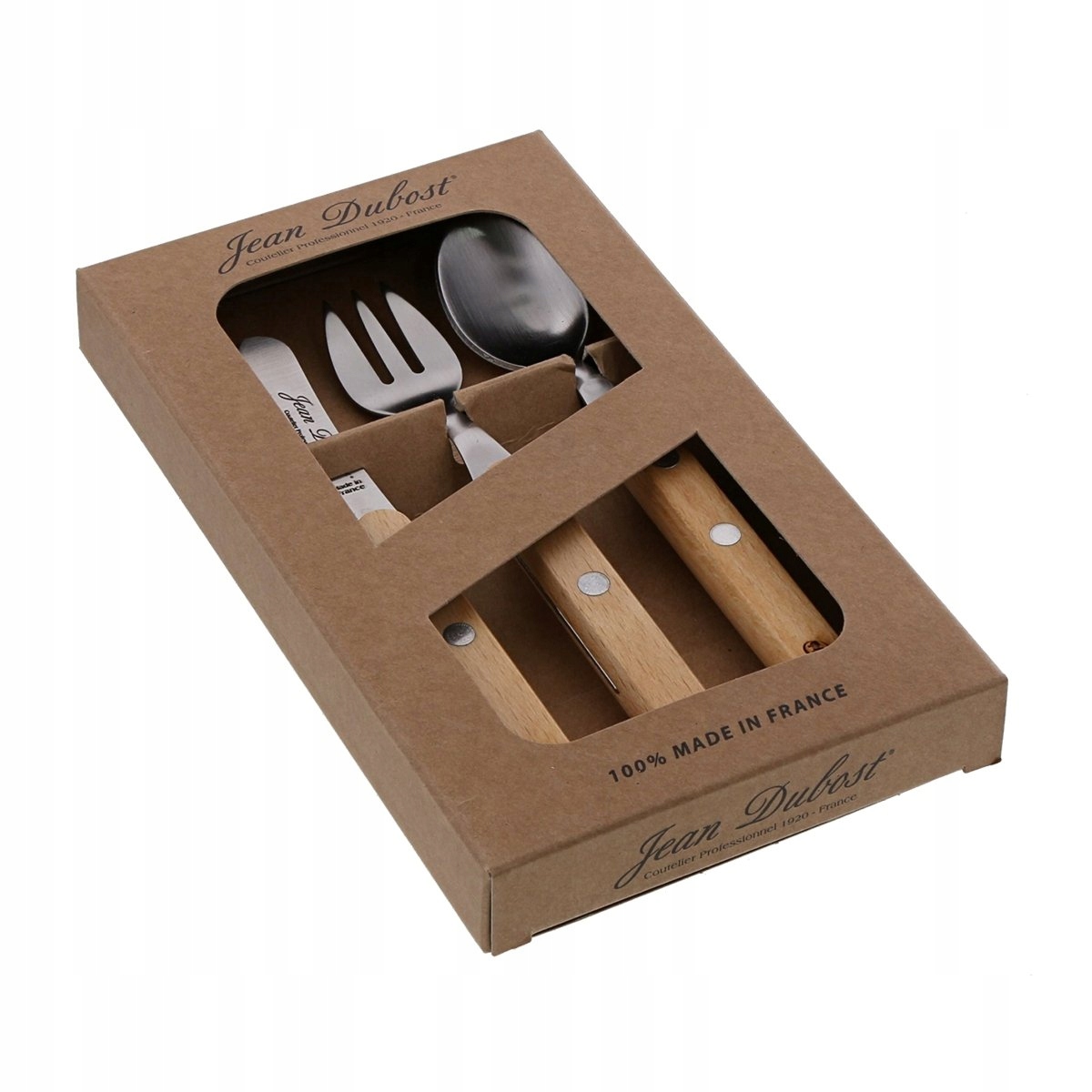 Sada dětských příborů Bistrot nerezová ocel 3 ks krabička